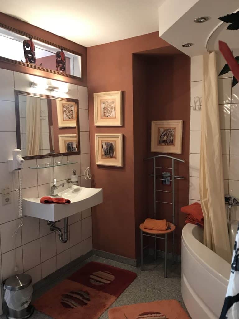 Badezimmer Afrikazimmer
