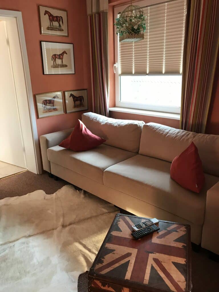 Couch bereich Kaminzimmer